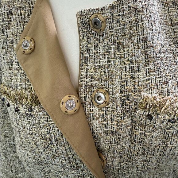 Per Se by Carlisle Tweed Blazer Size 12 - Picture 3 of 6
